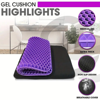 CloudSet Pro Honeycomb Gel Seat Cushion